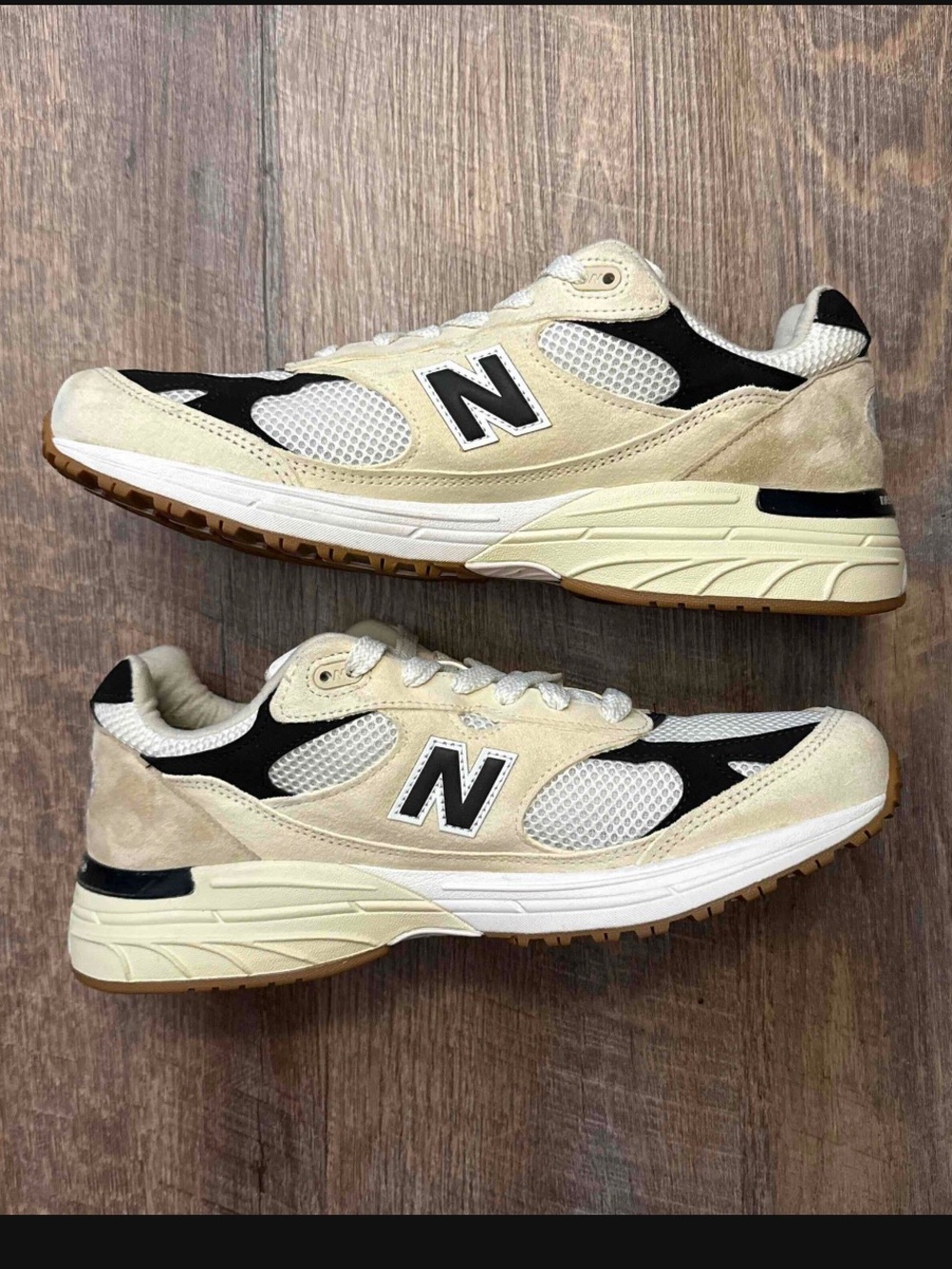 Teddy Santis x New Balance 993 Made in USA Sea Salt Black - Picture 3 of 12